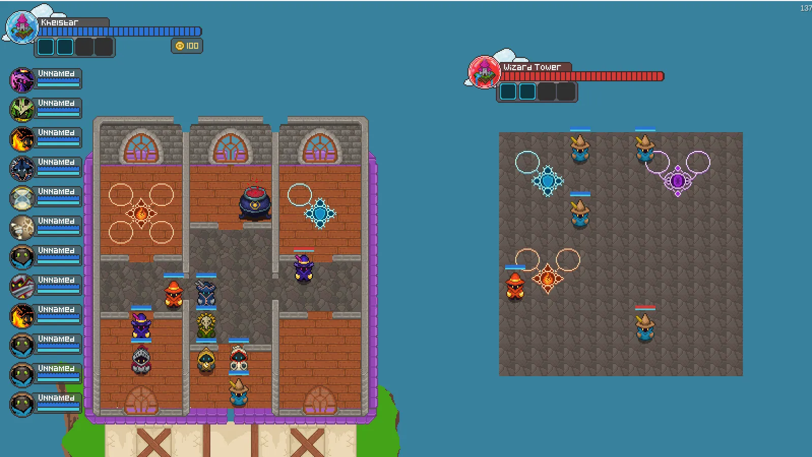 enemy castle
