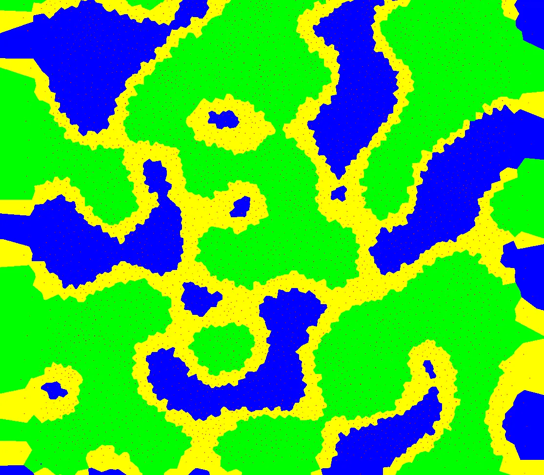 interlocked islands