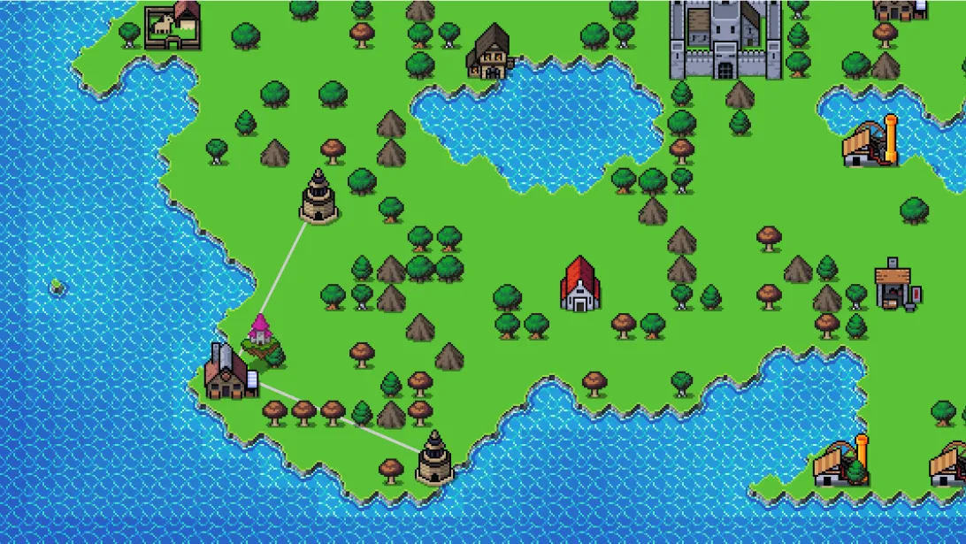 Pixel Worldmap