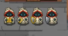 warden with items