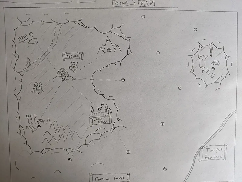 Worldmap sketch